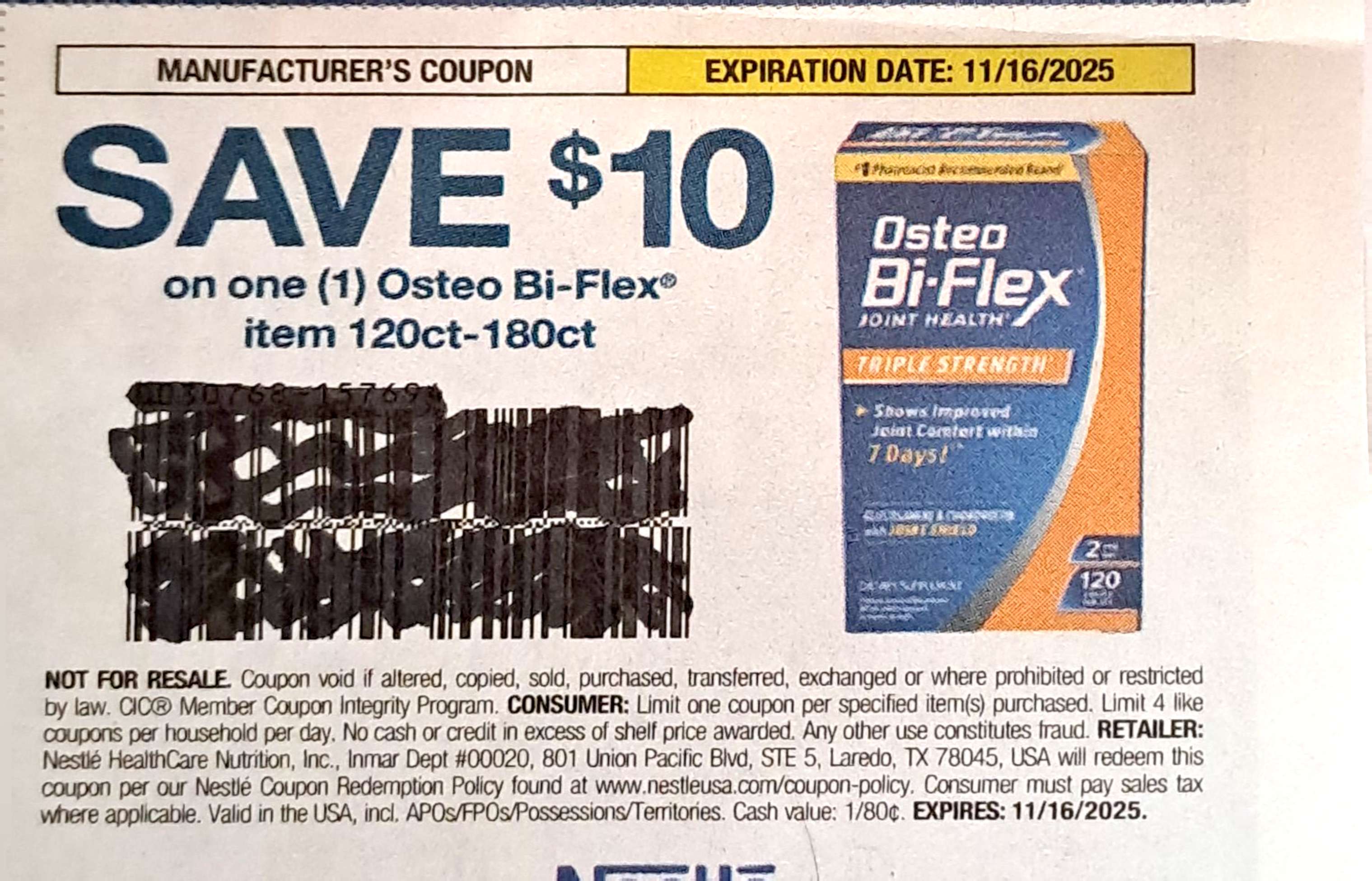 Osteo Bi-Flix exp 11/16/25 (save $10)